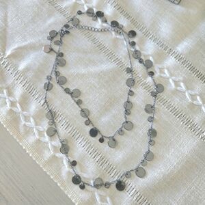 Retired Lia Sophia Reflections Panorama Hematite Necklace